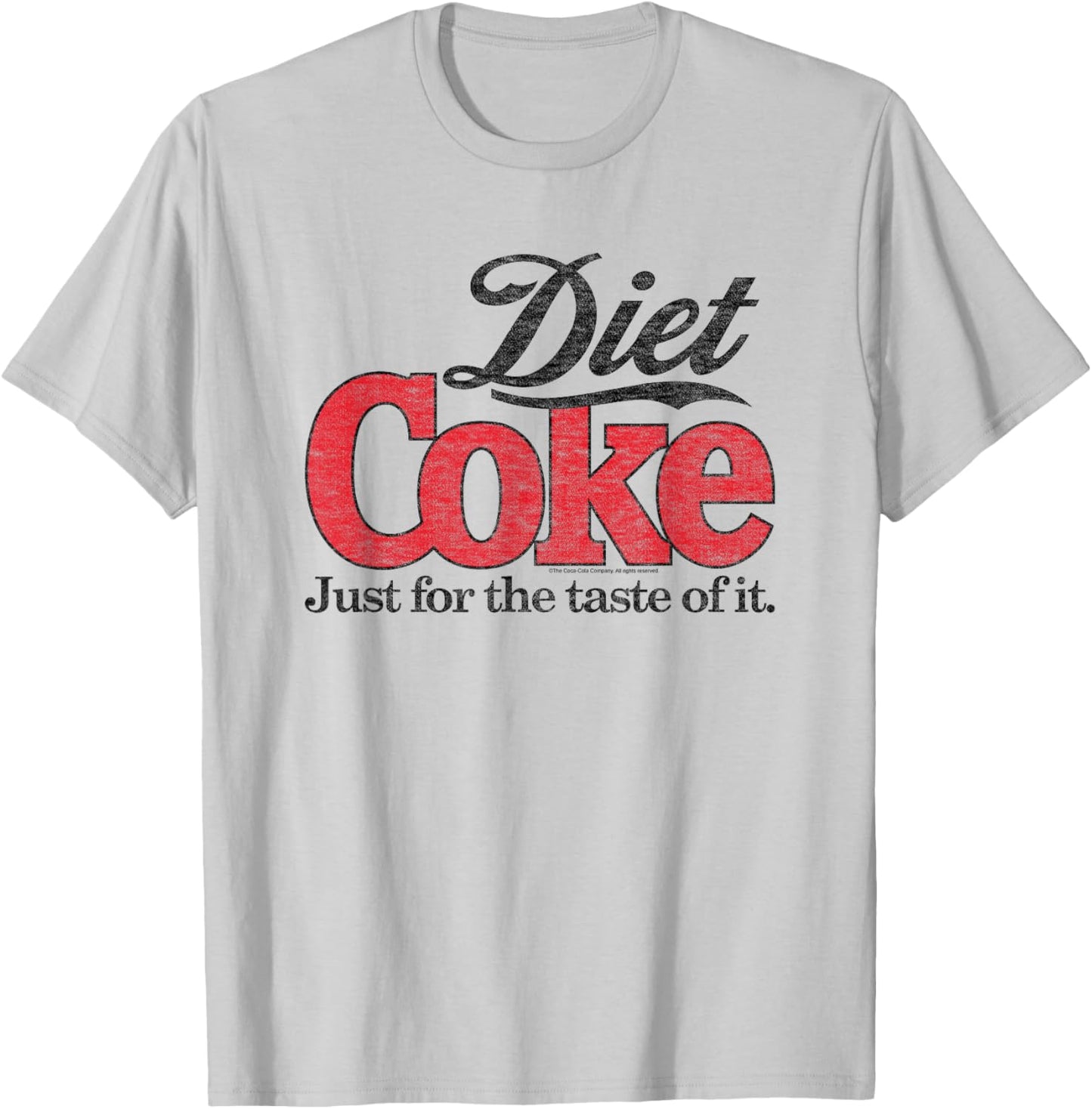 Coca-Cola - Diet Coke Retro Logo T-Shirt - T-Shirt | Ash