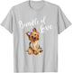 Cute Dog Quote Yorkie Puppy Love Shirt Men Women Kids T-Shirt - T-Shirt | Ash