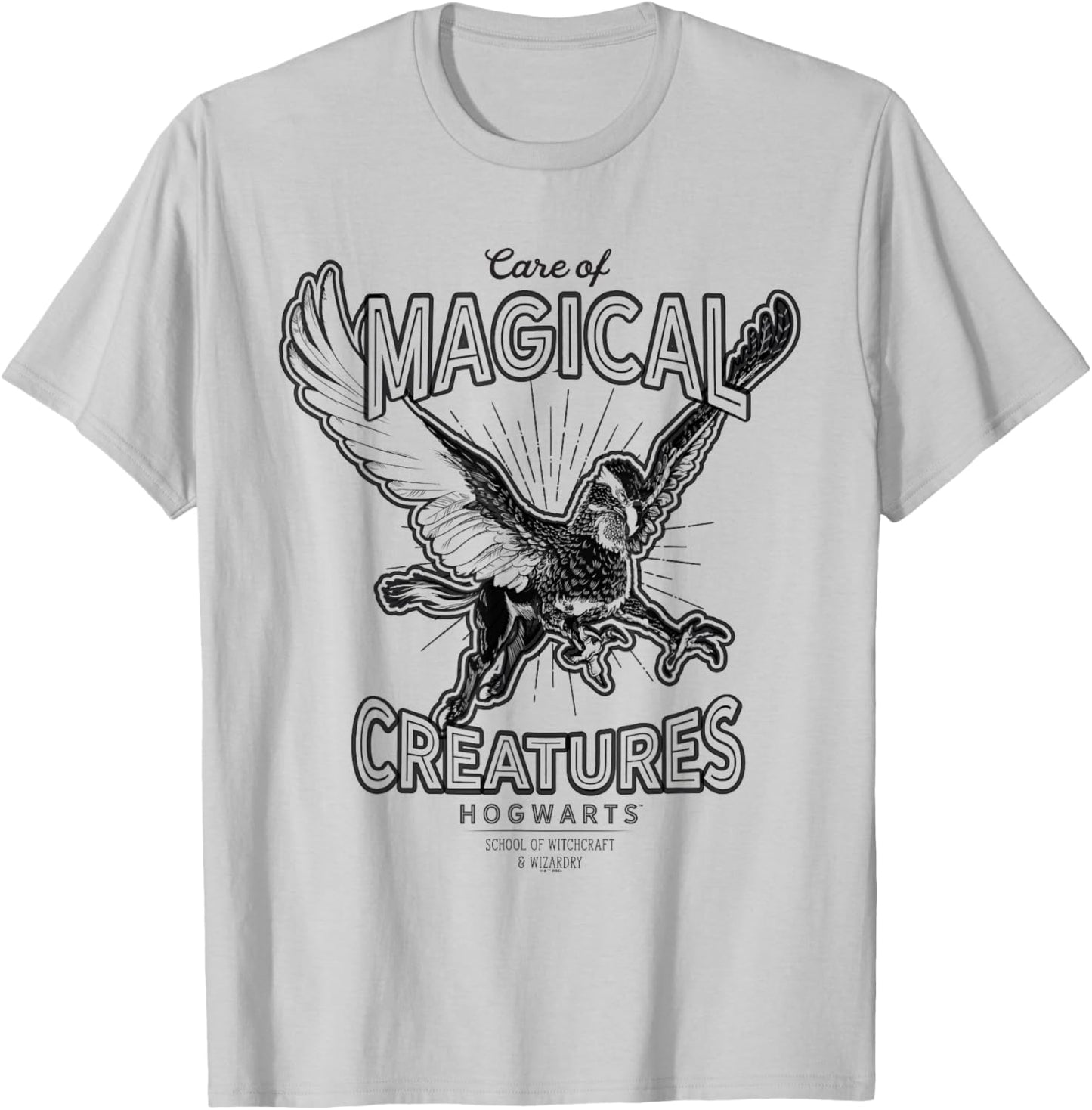 Harry Potter Care of Magical Creatures T-Shirt - T-Shirt | Ash