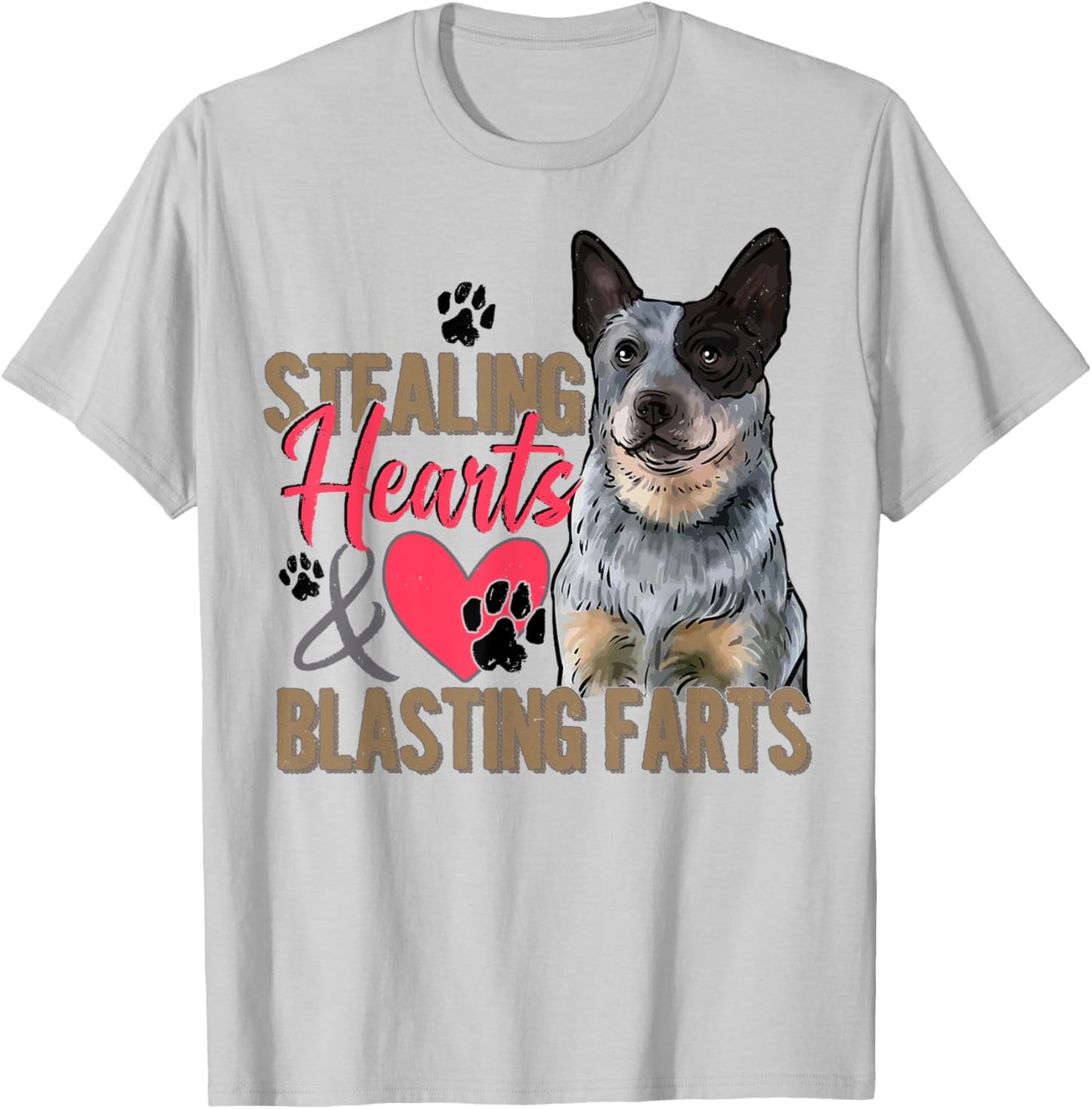 Blue Heeler Lover Blue Heeler Dog Blue Heeler Owner T-Shirt - T-Shirt | Ash