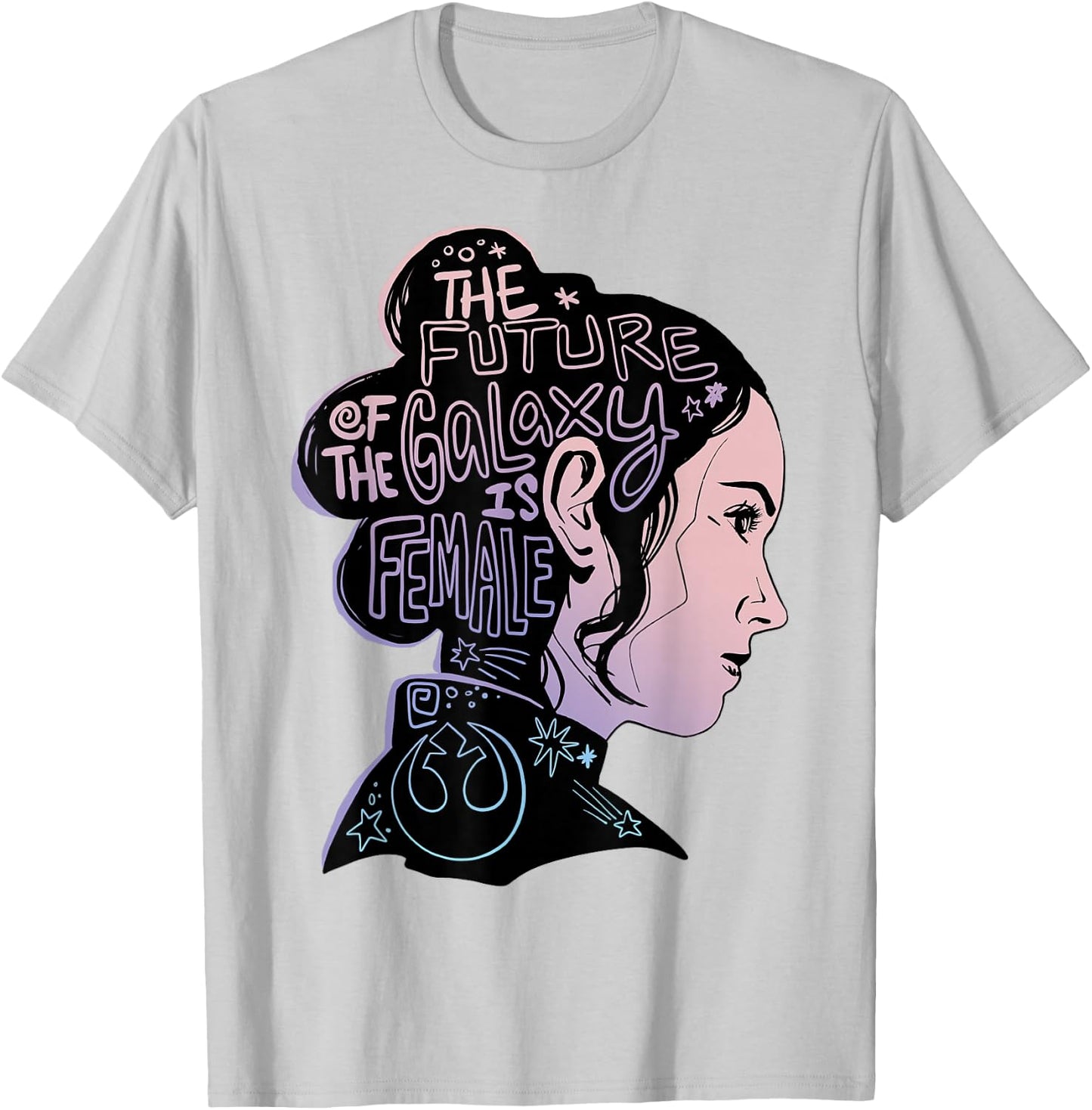 Star Wars Rey The Future Of The Galaxy Is Female T-Shirt - T-Shirt | Ash