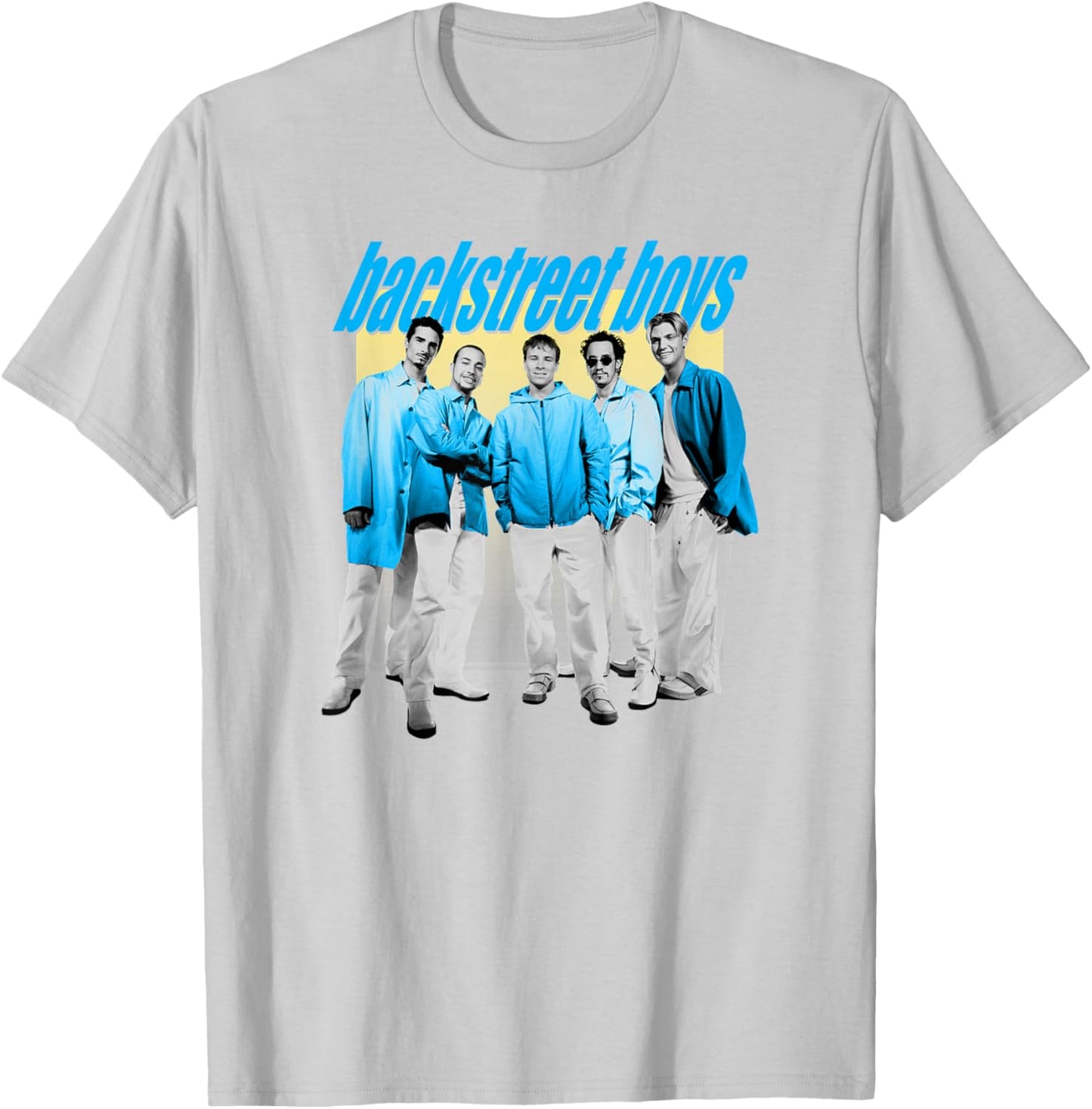 Backstreet Boys – Blue Group Watercolor T-Shirt - T-Shirt | Ash