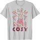 Disney Winnie The Pooh Piglet Christmas Warm T-Shirt - T-Shirt | Ash