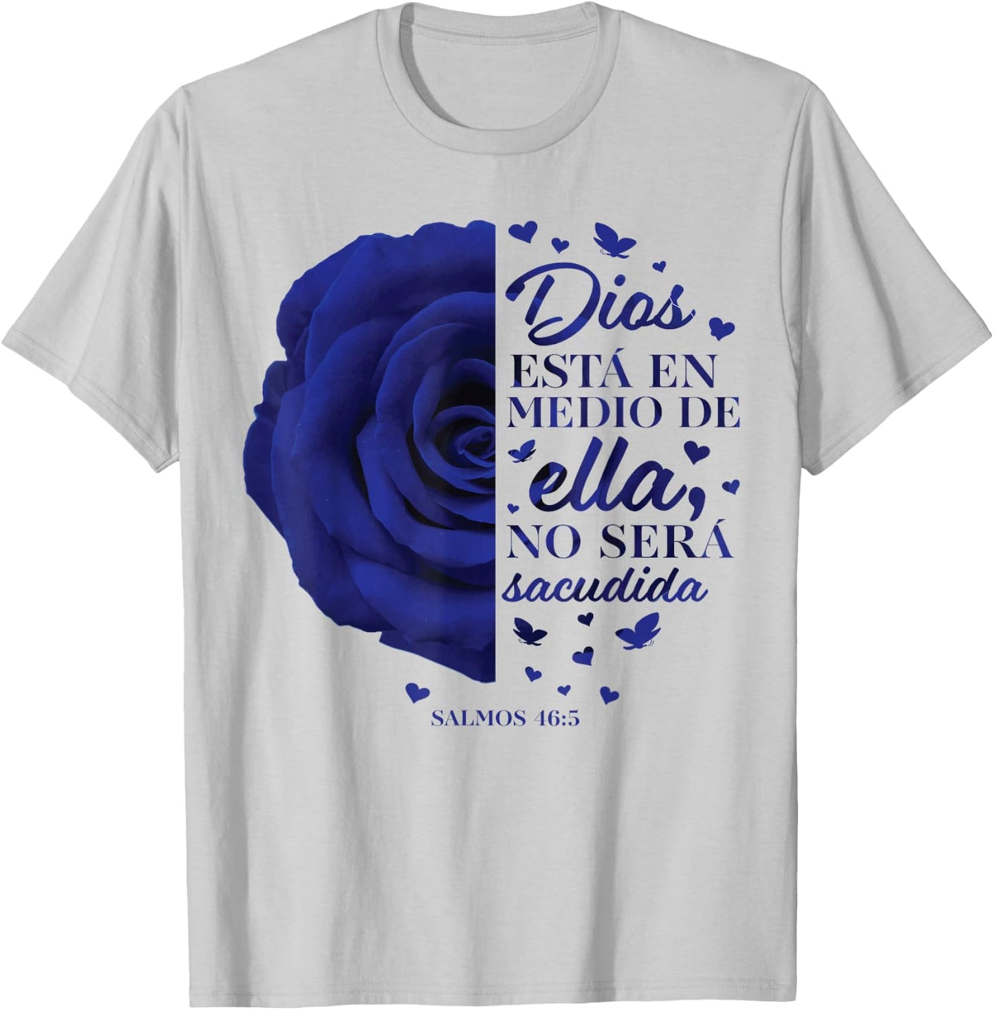 Christian Gifts Women Girls Wife Her Kids Spanish Espanol T-Shirt - T-Shirt | Ash
