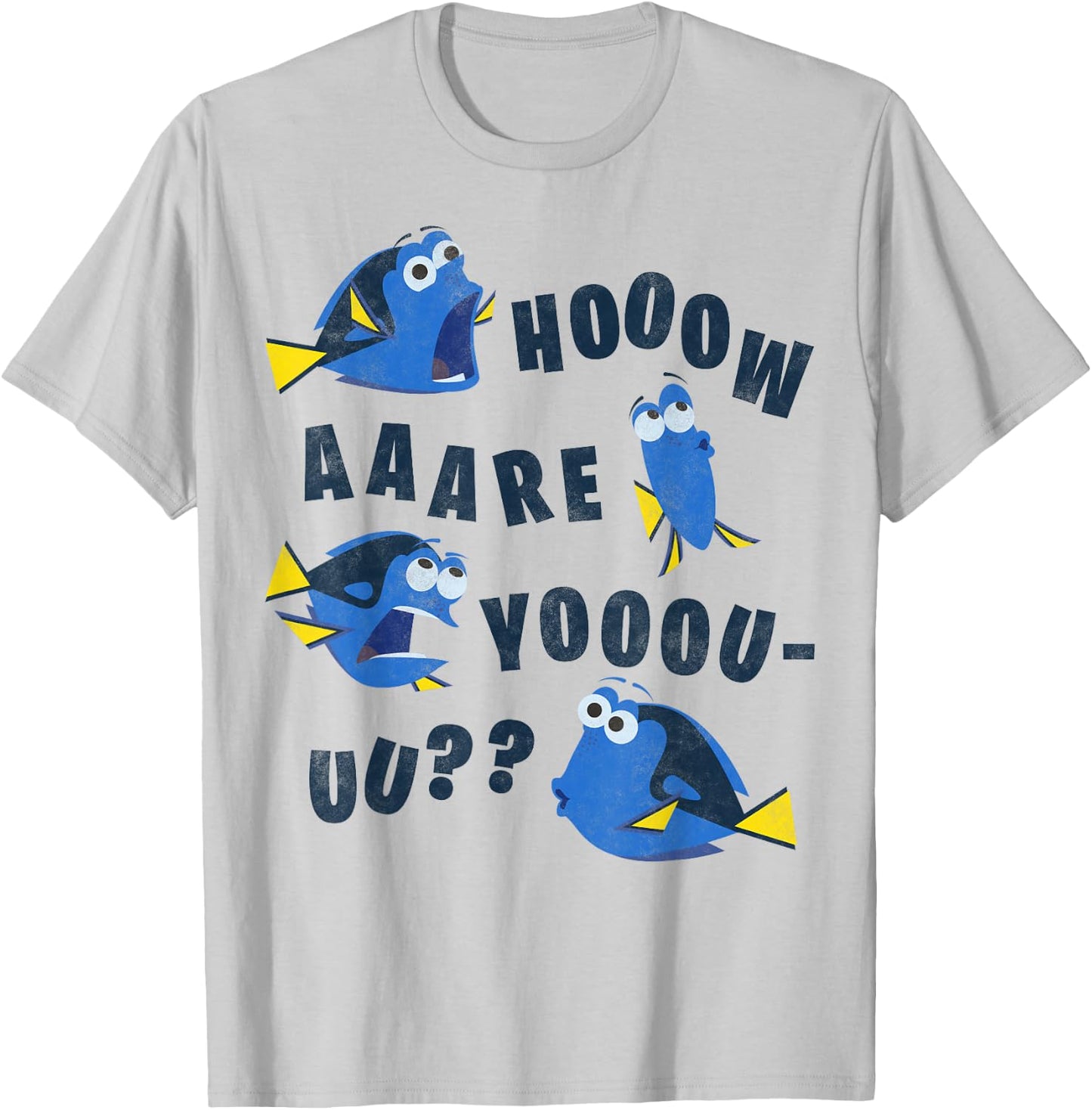 Disney Pixar Finding Dory How are You Graphic T-Shirt - T-Shirt | Ash