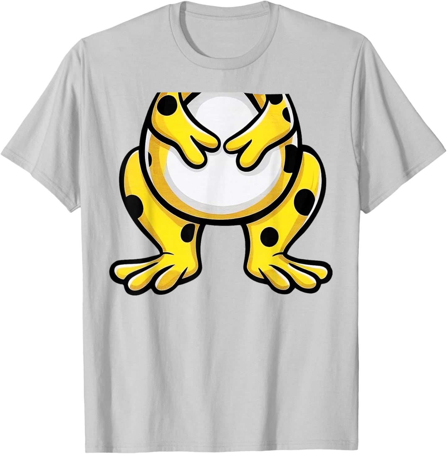 Panamanian Frog Costume Golden Toad Kids Frog Halloween T-Shirt - T-Shirt | Ash