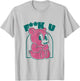 Cute teddy bear Fuck You provocative middle finger T-Shirt - T-Shirt | Ash