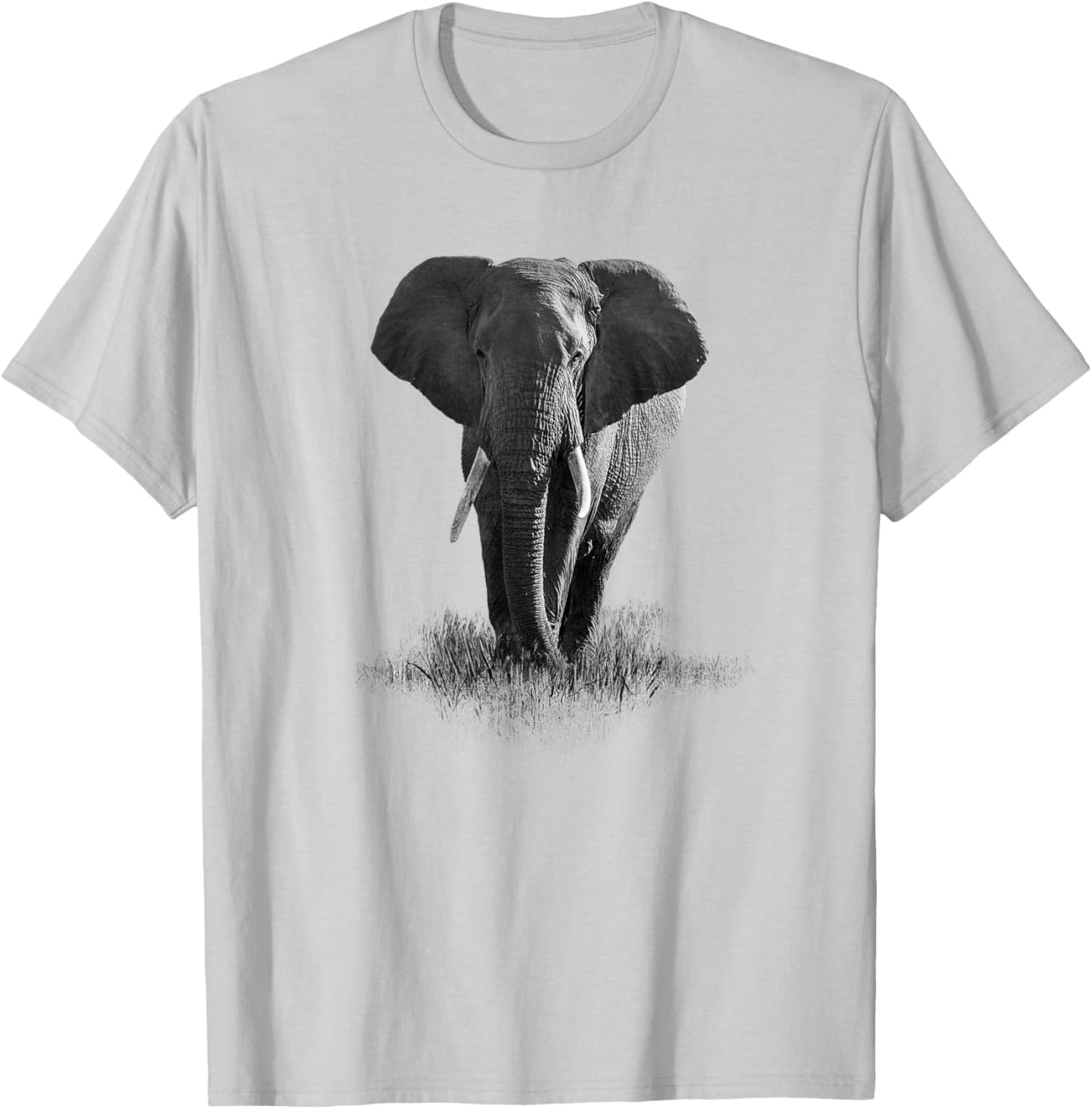 Elephant Animal Art - Zookeeper Zoologist Save The Elephants , Small, White T-Shirt - T-Shirt | Ash