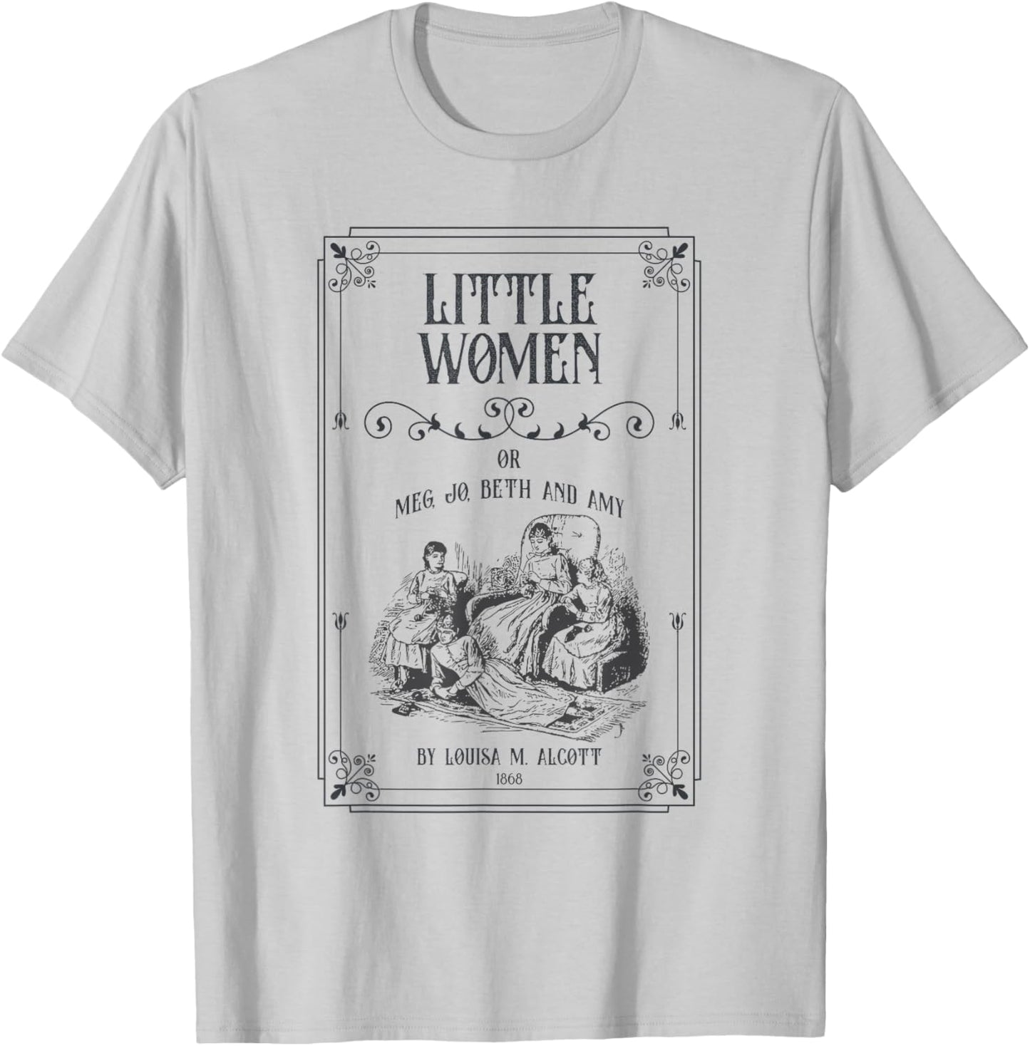 Little women - March sisters: Jo, Meg, Beth, and Amy T-Shirt - T-Shirt | Ash