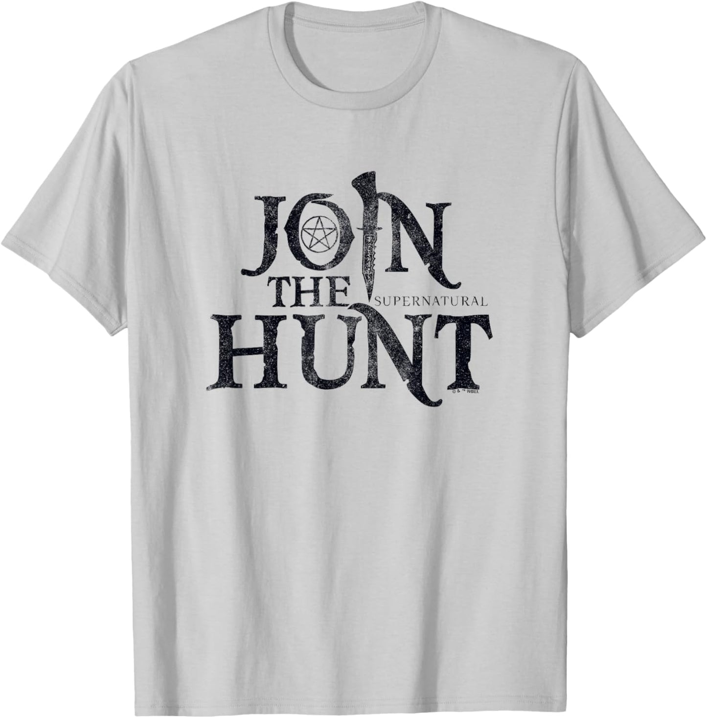Supernatural Join the Hunt Logo T-Shirt - T-Shirt | Ash