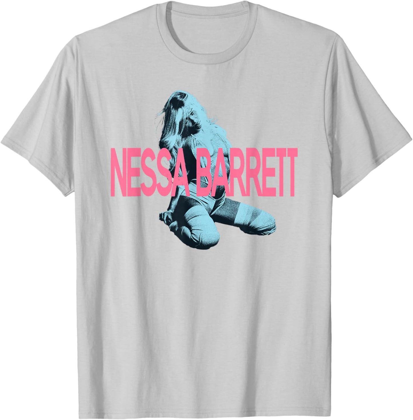 Nessa Barrett Honey Baby Logo T-Shirt - T-Shirt | Ash
