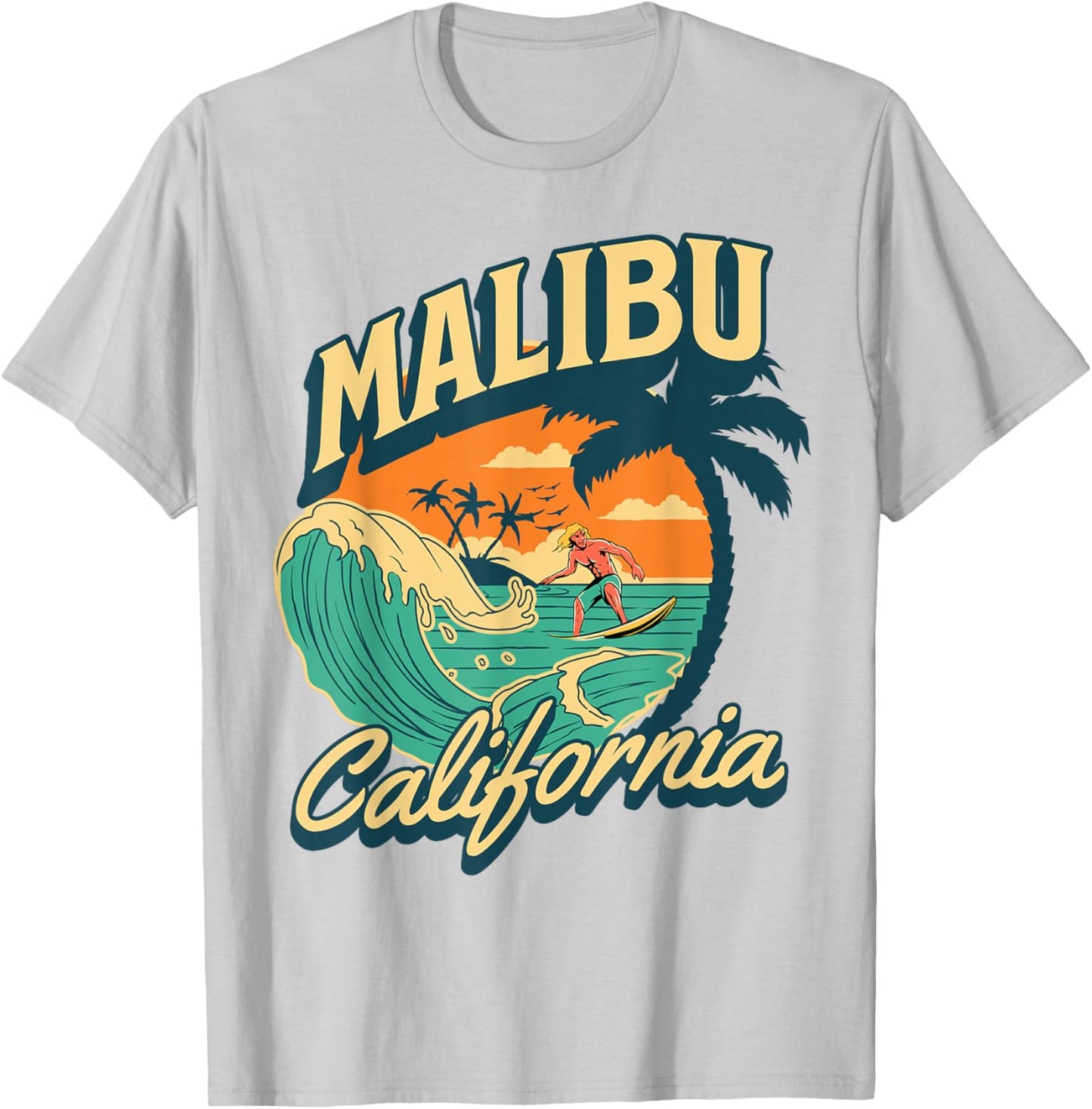 Malibu T-Shirt - T-Shirt | Ash