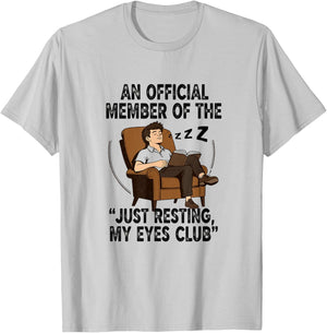 My Eyes Club T-Shirt - T-Shirt | Ash