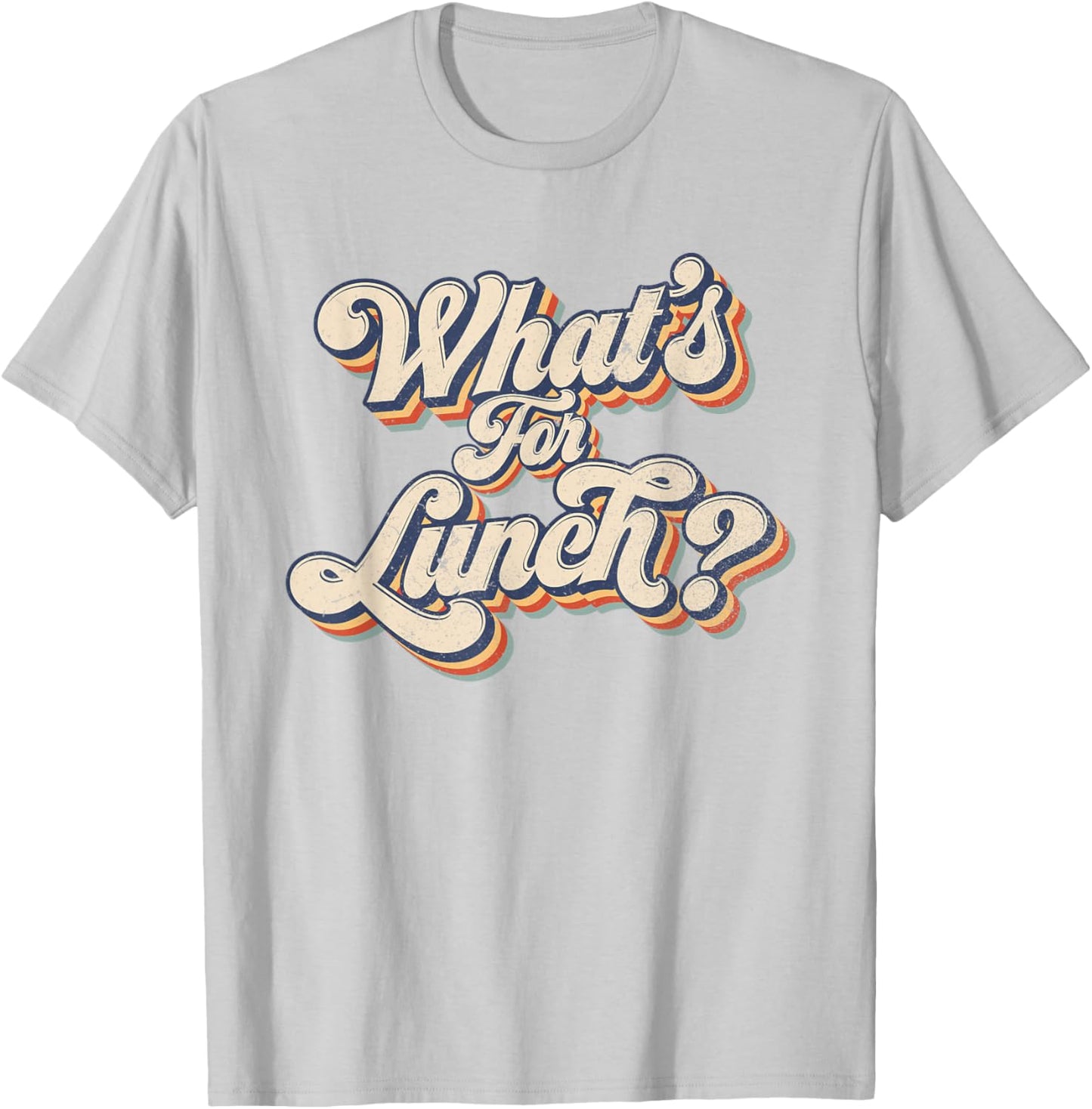 Whats for Lunch Funny Lunch Lady T-Shirt - T-Shirt | Ash