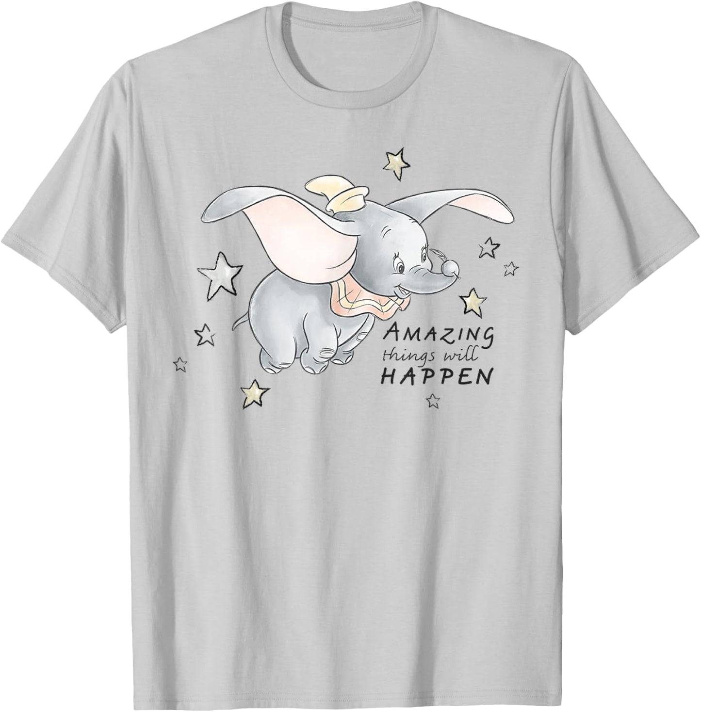 Disney - Dumbo Amazing Things T-Shirt - T-Shirt | Ash