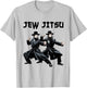 Funny Jewish Hanukkah Rabbi Horah Dance Jew Israel Shabbat T-Shirt - T-Shirt | Ash