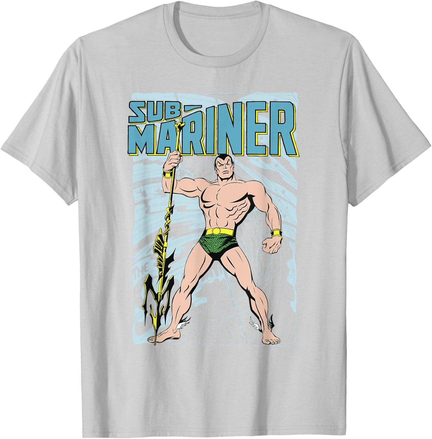 Marvel Comics Sub-Mariner Portrait T-Shirt - T-Shirt | Ash