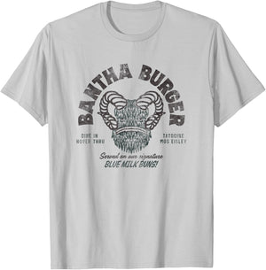 Star Wars Bantha Burger Black T-Shirt - T-Shirt | Ash