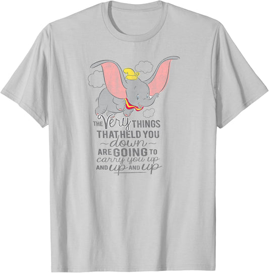 Dumbo - Up and Up T-Shirt - T-Shirt | Ash