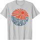 Vintage Salty Lil Beach Funny Retro Sun 70's Vacation T-Shirt - T-Shirt | Ash