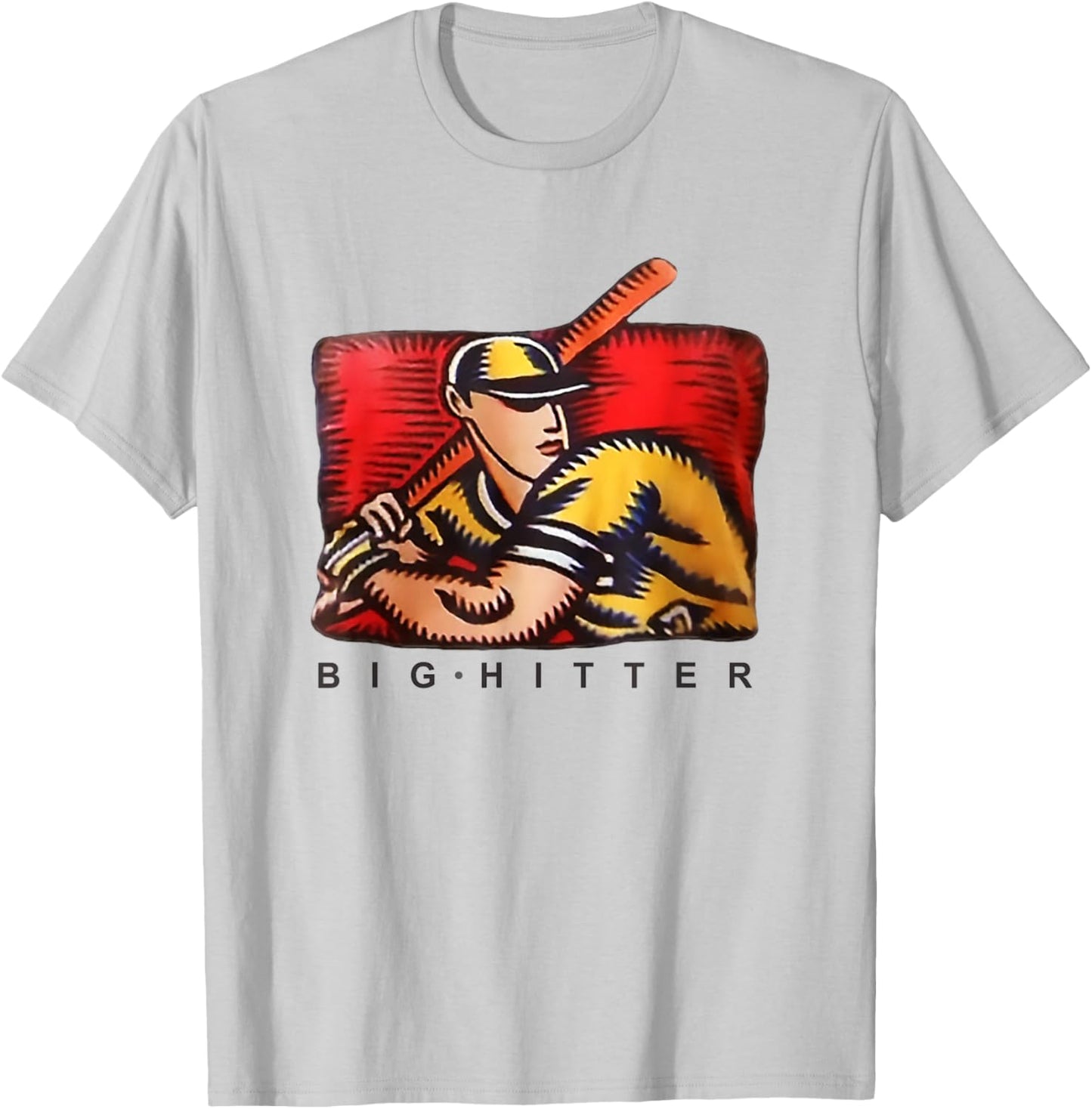 Big Hitter T-Shirt - T-Shirt | Ash