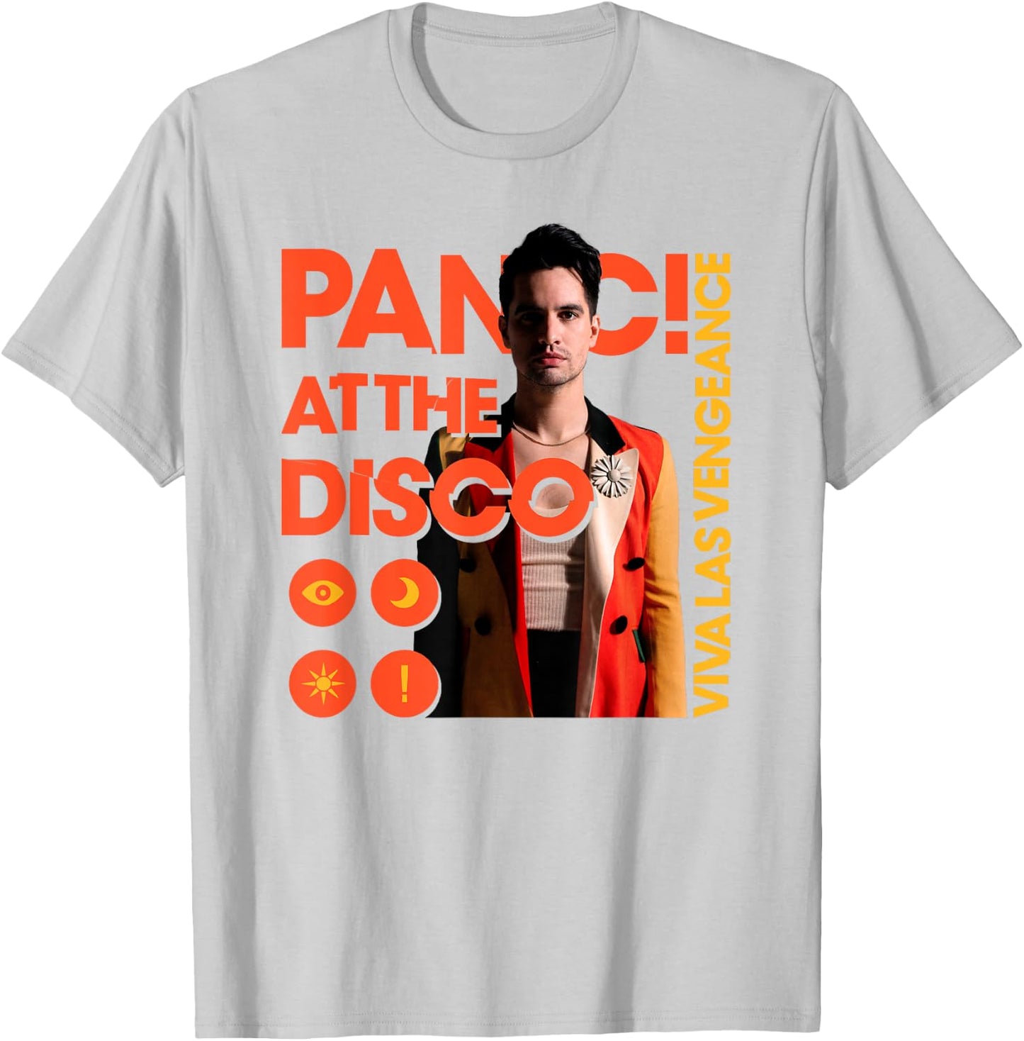 Panic! At The Disco - VLV Photo T-Shirt - T-Shirt | Ash