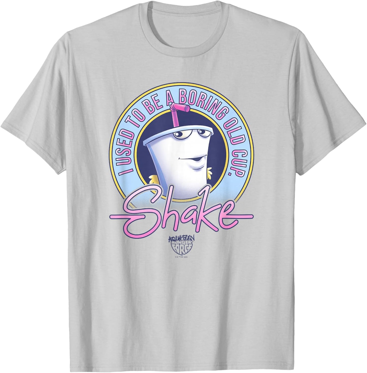 Aqua Teen Hunger Force Master Shake I Used to Be A Cup T-Shirt - T-Shirt | Ash
