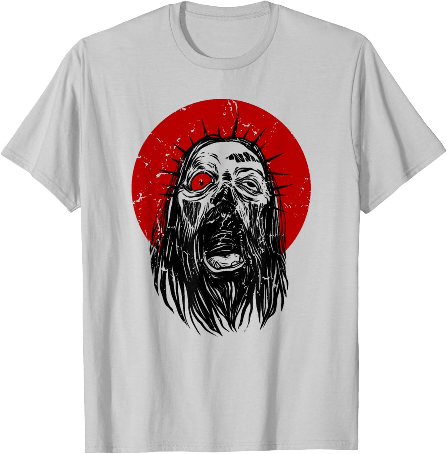 Vintage Zombie Jesus Christ Day T-Shirt - T-Shirt | Ash