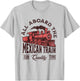 Mexican Train Dominoes All Aboard the Mexican Train Fun Time T-Shirt - T-Shirt | Ash