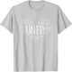 Unity Day Orange Heart Anti Bullying Gift T-Shirt - T-Shirt | Ash