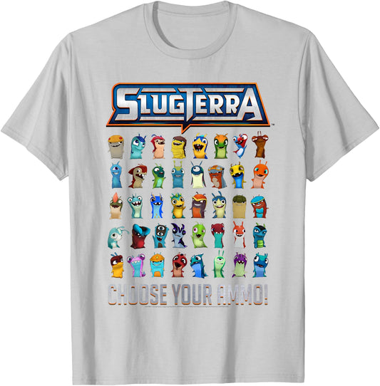 Slugterra - Choose Your Ammo T-Shirt - T-Shirt | Ash