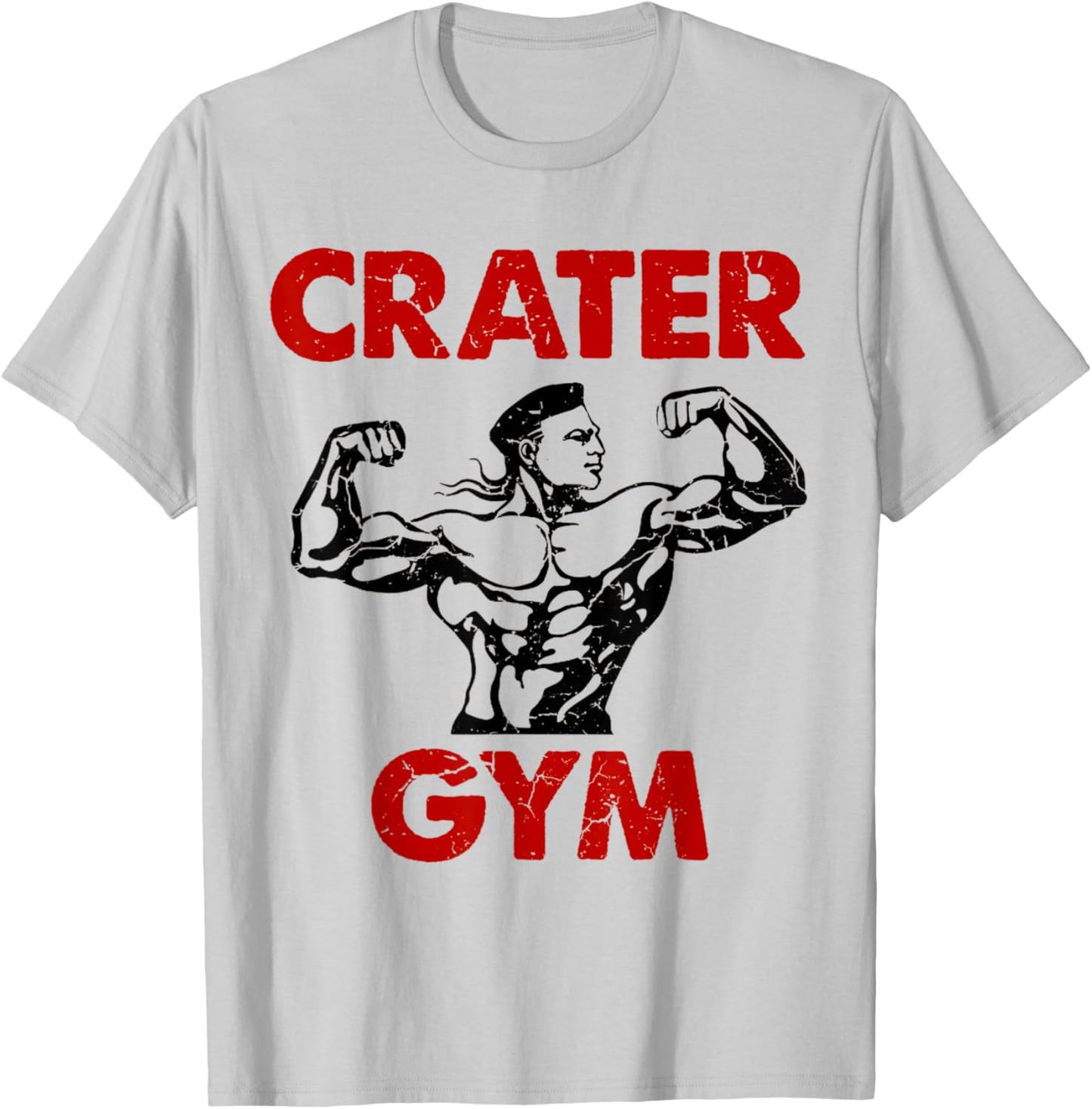 Crater Gym T-Shirt - T-Shirt | Ash