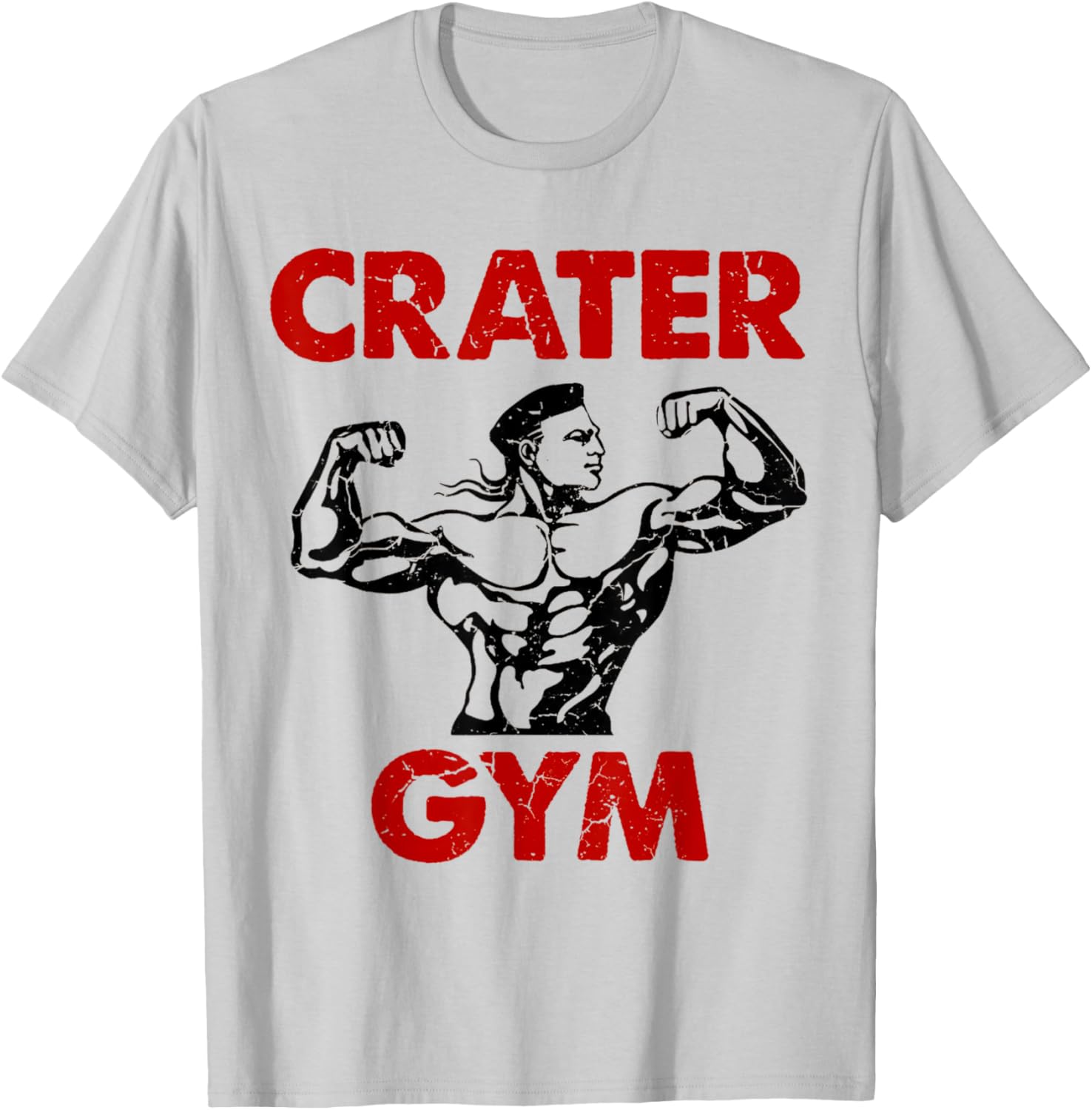 Crater Gym T-Shirt - T-Shirt | Ash
