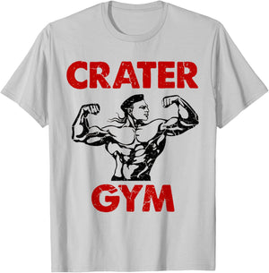 Crater Gym T-Shirt - T-Shirt | Ash