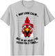 Funny I May Look Calm But In My Head Ive Pecked You 3 Times T-Shirt - T-Shirt | Ash