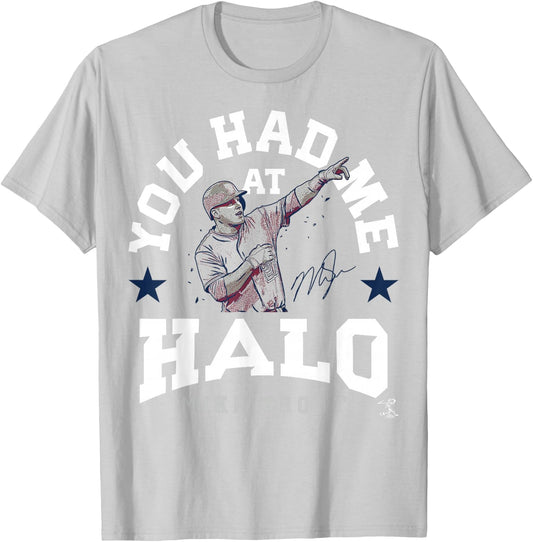 Mike Trout You Had Me At - Apparel T-Shirt - T-Shirt | Ash