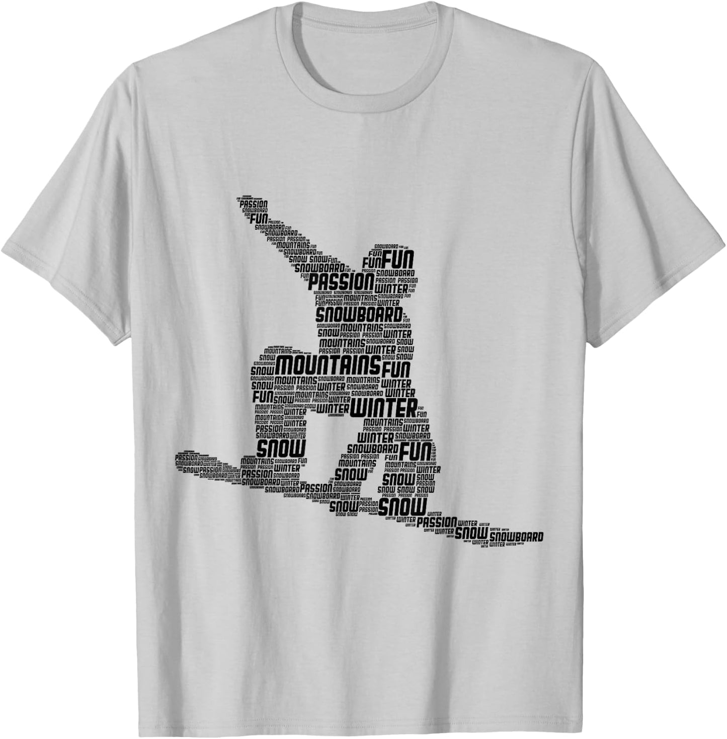 Snowboard Snowboarder Snowboarding T-Shirt - T-Shirt | Ash