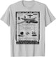 World War 2 Retro Airplane WWII North American B25 Bomber T-Shirt - T-Shirt | Ash