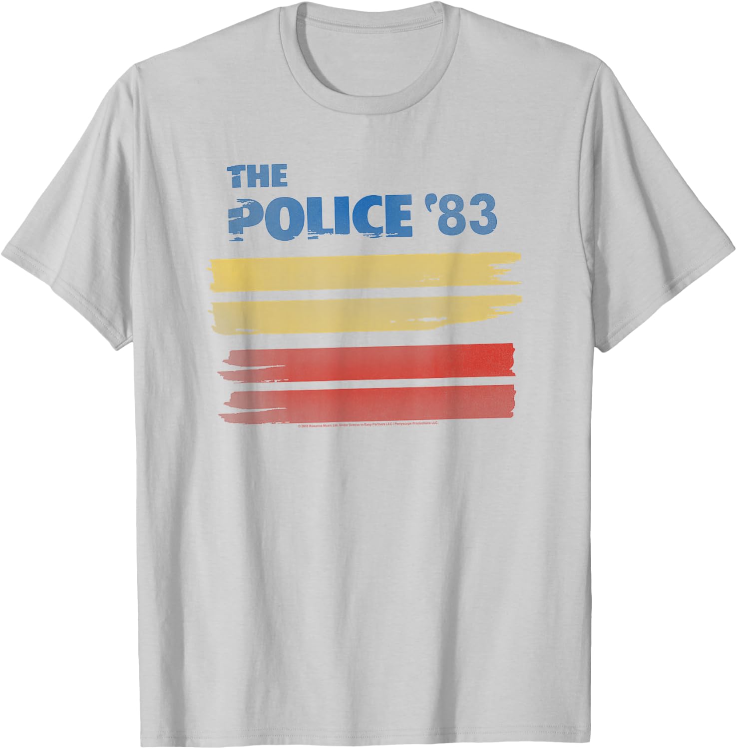 The Police 83 T-Shirt - T-Shirt | Ash