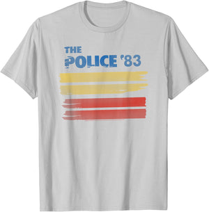 The Police 83 T-Shirt - T-Shirt | Ash