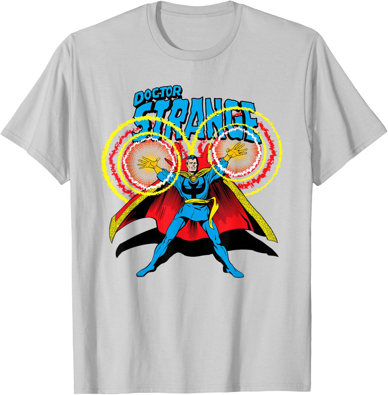 Marvel Doctor Strange Retro Comic Art T-Shirt - T-Shirt | Ash