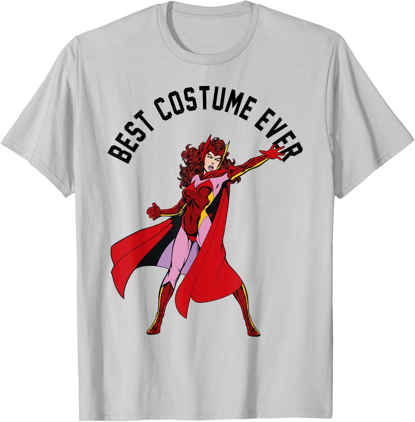Marvel Scarlet Witch Best Costume Ever Portrait T-Shirt - T-Shirt | Ash