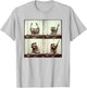 Funny Raccoon Party T-Shirt - T-Shirt | Ash