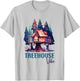 Treehouse Vibe Trees Outdoors Playhouse T-Shirt - T-Shirt | Ash