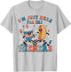 Hot Dog I'm Just Here For The Wieners 4Th Of July Women T-Shirt - T-Shirt | Ash