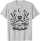 Butterfly Grunge Fairycore Therian Cute Moth Aesthetic Y2K T-Shirt - T-Shirt | Ash