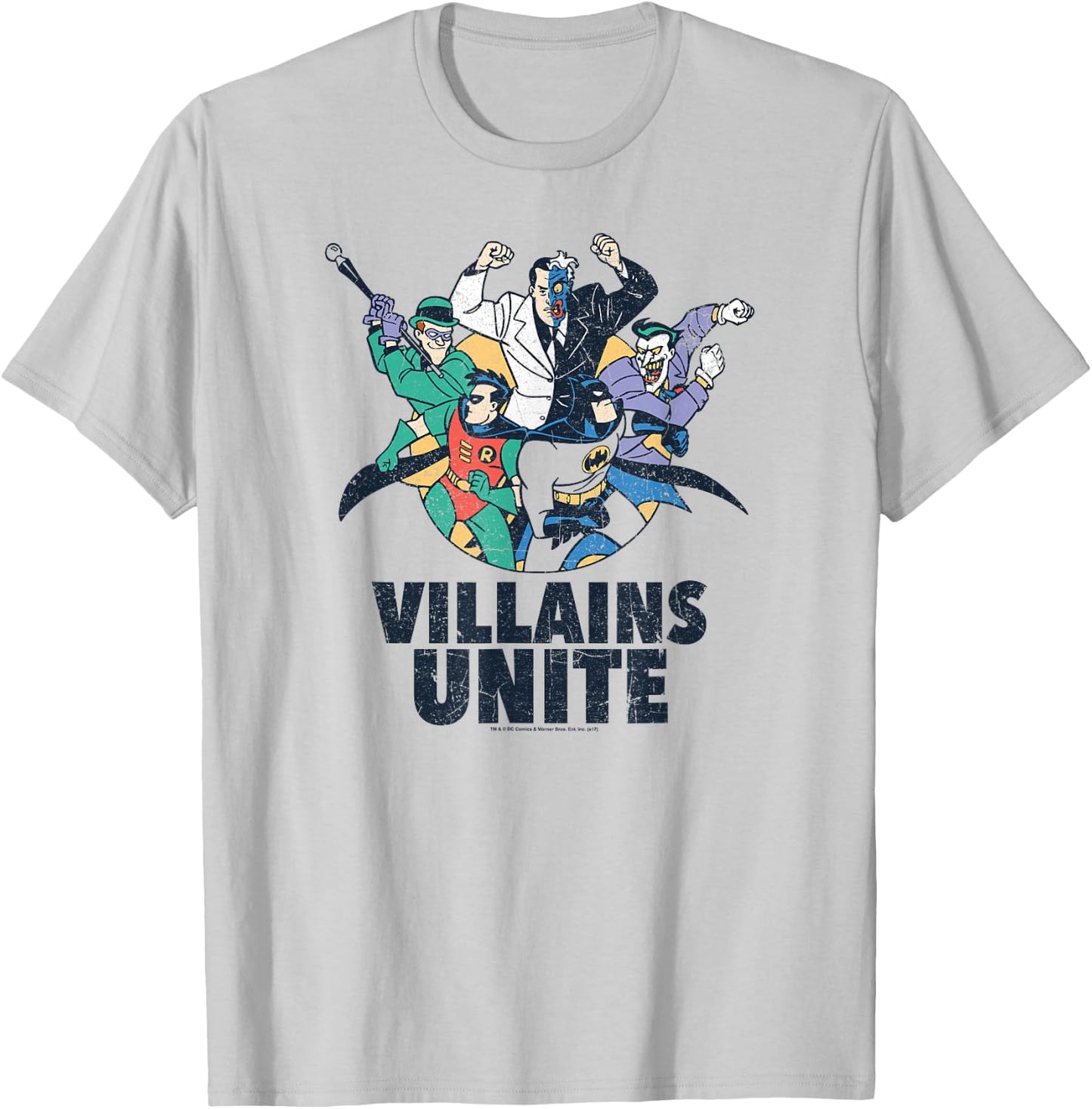Batman: The Animated Series Unite T-Shirt - T-Shirt | Ash