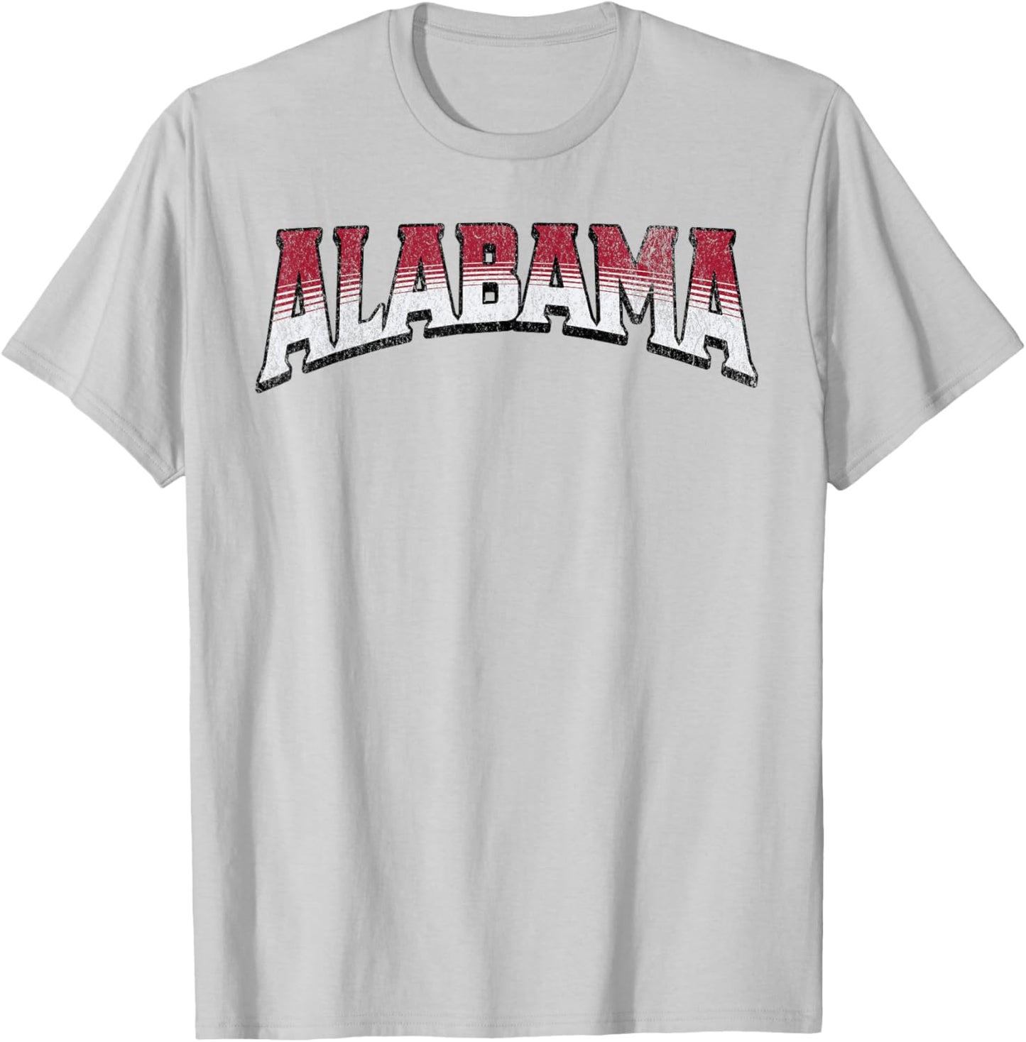 Vintage Alabama AL Sports Design Gifts Men Women Boys Girls T-Shirt - T-Shirt | Ash