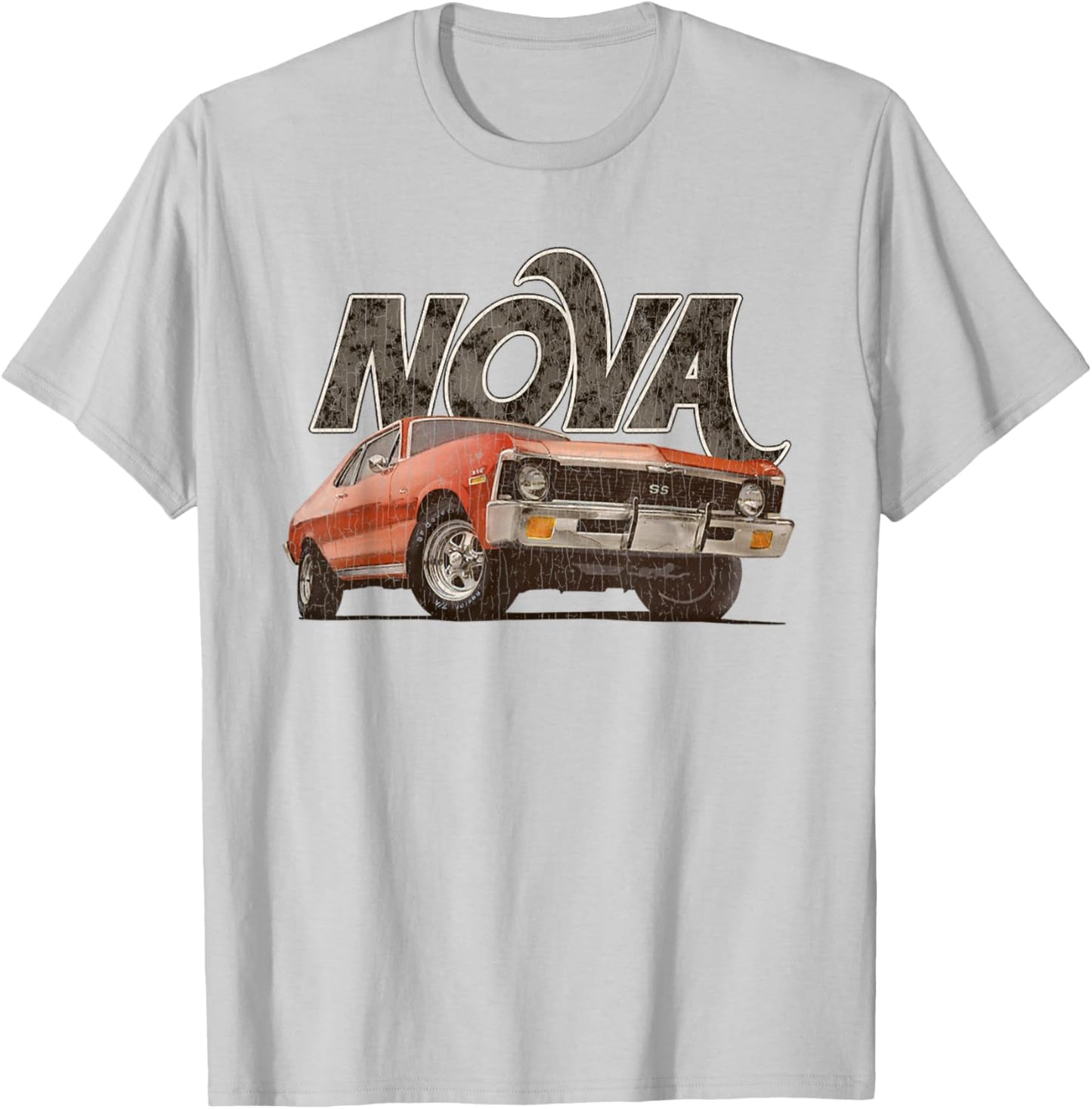 Vintage Chevys II Nova T-Shirt - T-Shirt | Ash