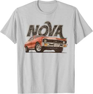 Vintage Chevys II Nova T-Shirt - T-Shirt | Ash